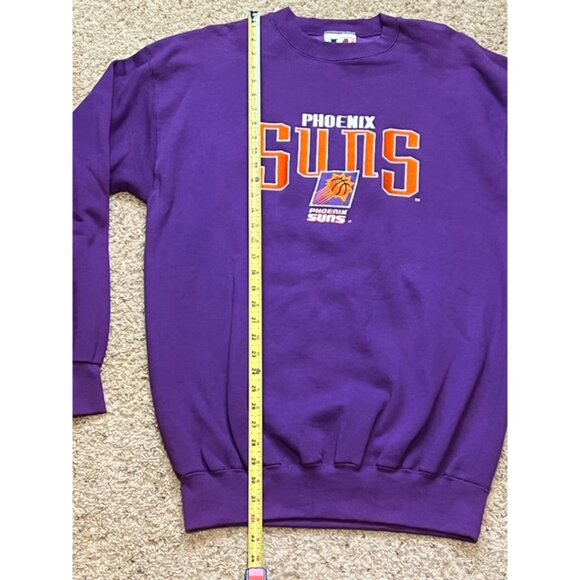Phoenix Suns Vintage Logo Athletic Crewneck Sweatshirt Size Medium See Measure - Picture 5 of 7